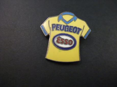 Peugeot T shirt gele trui sponsor Esso